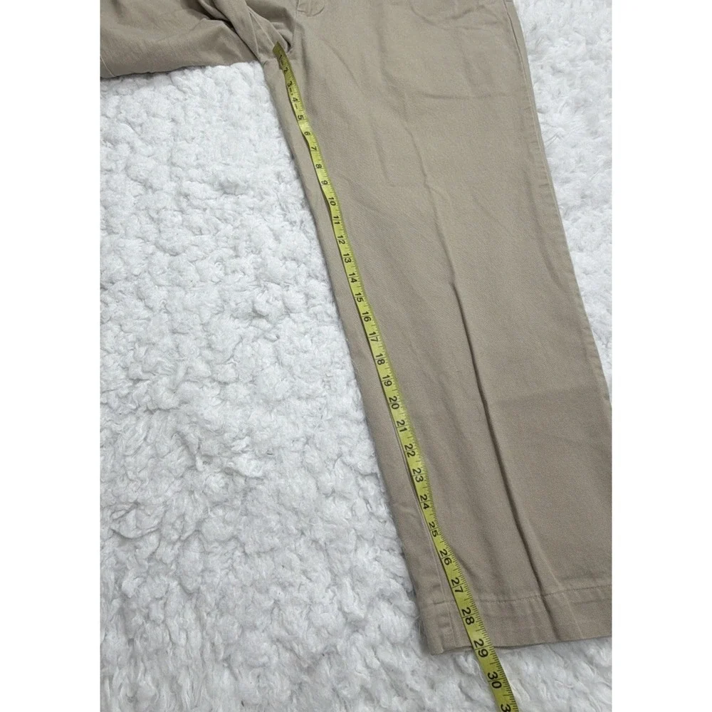 VTG Polo Ralph Lauren Chino‎ Pants 38 38x29 Beige Classic Straight Leg 90s Retro